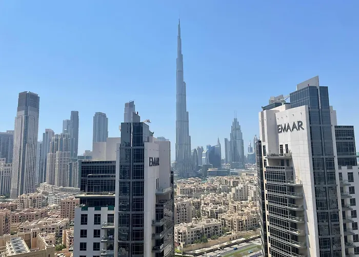 Full Burj View - Elite Downtown Residence - Short Walk To Burj & Dubai Mall